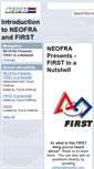 Mobile Screenshot of first.neofra.com
