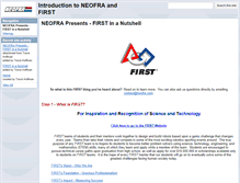 Tablet Screenshot of first.neofra.com